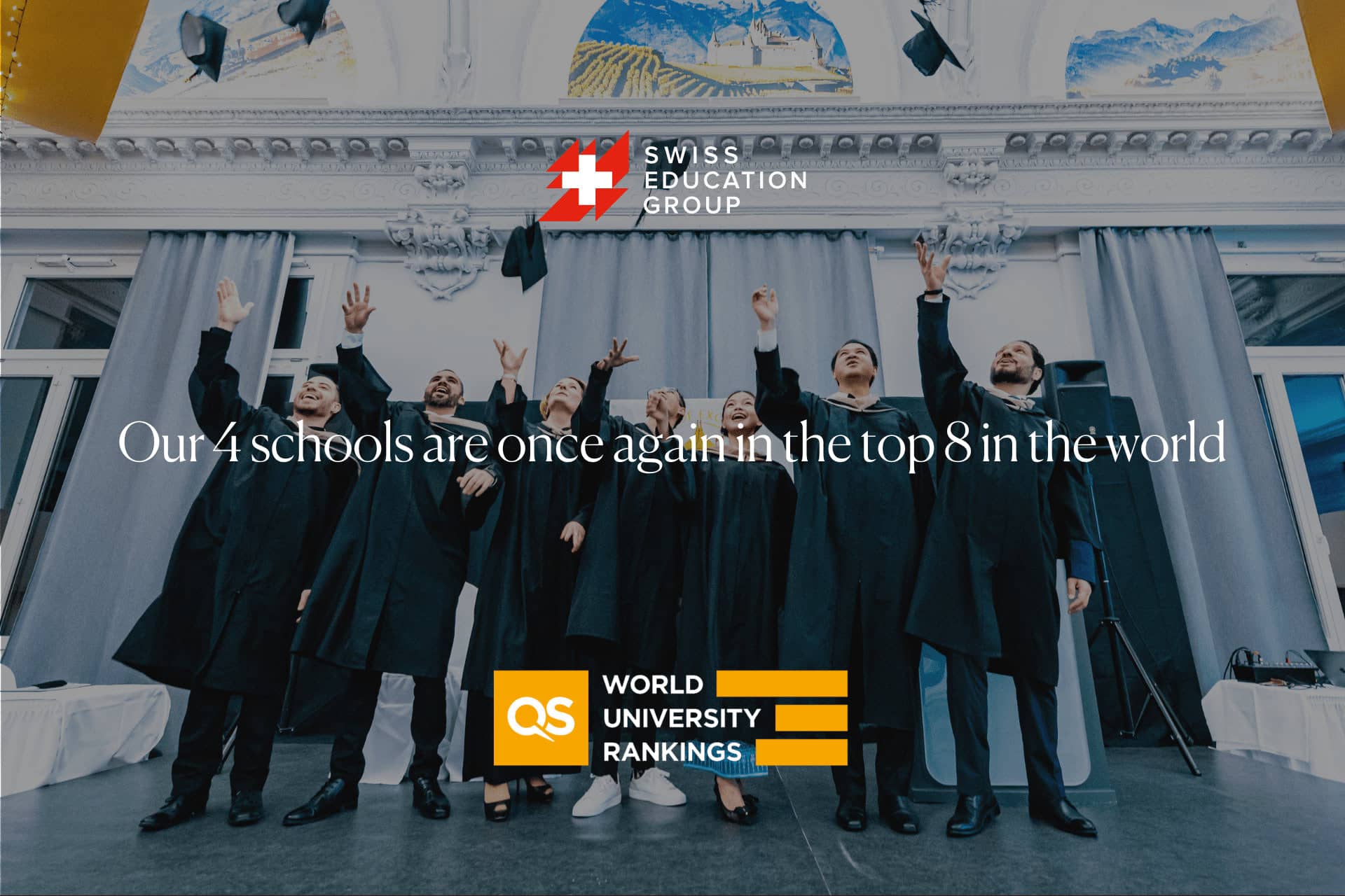 Школы Swiss Education Group снова в числе лучших в мире